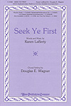 Seek Ye First SAB choral sheet music cover Thumbnail